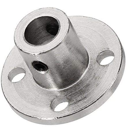 8mm Flange Coupling Optical Axis Support Fixed Seat Steel Rigid Flange Plate Shaft Connector