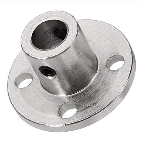 6mm Flange Coupling Optical Axis Support Fixed Seat Steel Rigid Flange Plate Shaft Connector