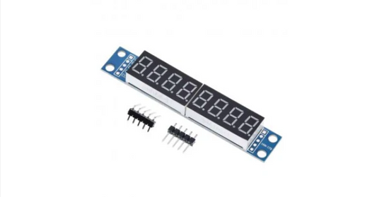 8 Digit Seven Segment Display Module with MAX7219