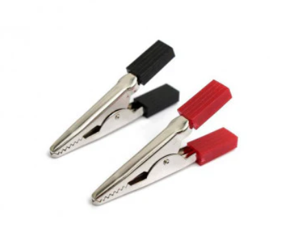 RED 47mm length Alligator Crocodile Clips