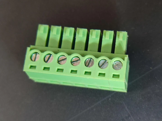 XY2500 7pin 3.81mm pitch Right Angle female Terminal Connector