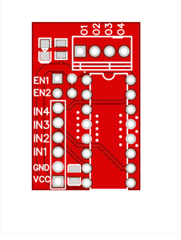 L293D MODULE PCB  5V