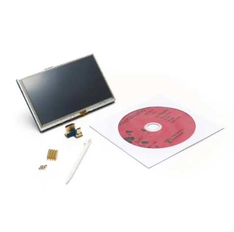 5 Inch display for Raspberry Pi 4 model Touch Screen HDMI Interface TF ...