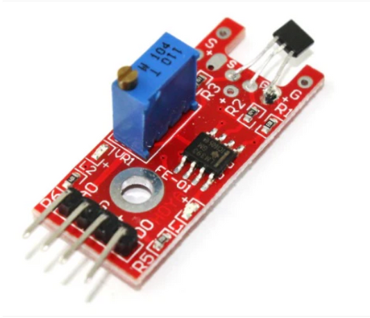 KY-024 Linear Magnetic Hall Sensor Board Switch Speed Counting Module