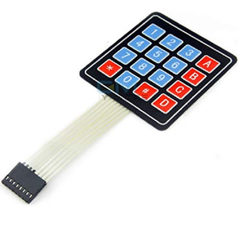 Keypad 4?4 Matrix 16 keys Switch