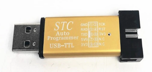 STC full range of single-chip microcomputer automatic programmer USB to TTL