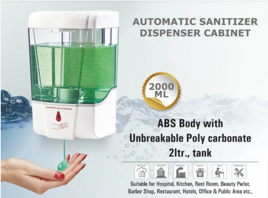 AUTOMATIC SANITIZER CABINET 1800ML  1.8L
