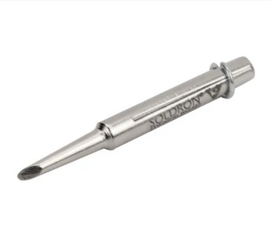 SOLDRON 35 watt BIT FLAT BN35S3  Nickel Plated 3mm Soldering Gun Bit TIP 35w
