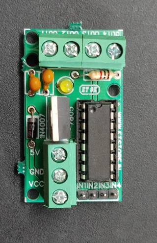L293D MODULE DC OR STEPPER MOTOR DRIVER