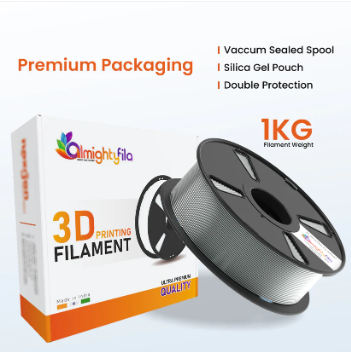 SILVER Color PLA filament 1.75mm 1kg 3d printer