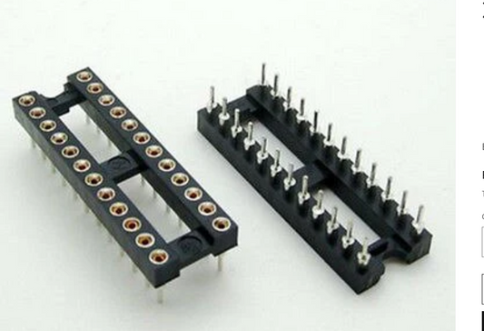 28 PIN IC BASE ROUND SOCKET OR HOLDER 2.54MM PITCH