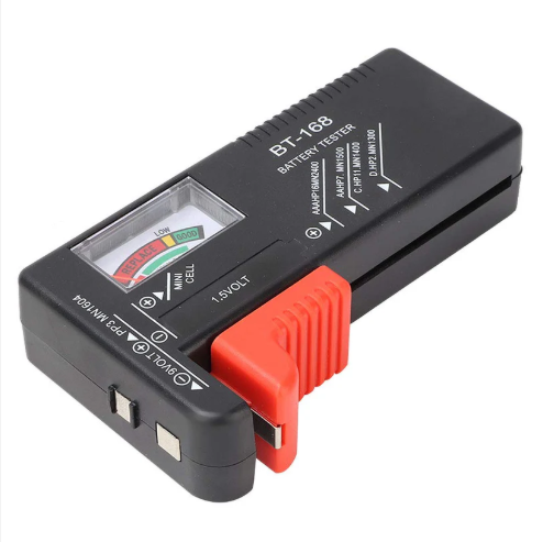 Battery Tester Universal Battery Checker for AA AAA C D 9V 1.5V Button Cell Batteries
