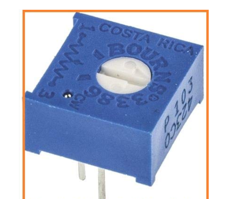 2K Ohm 3386P Potentiometer Ohm Square Trimpot 202