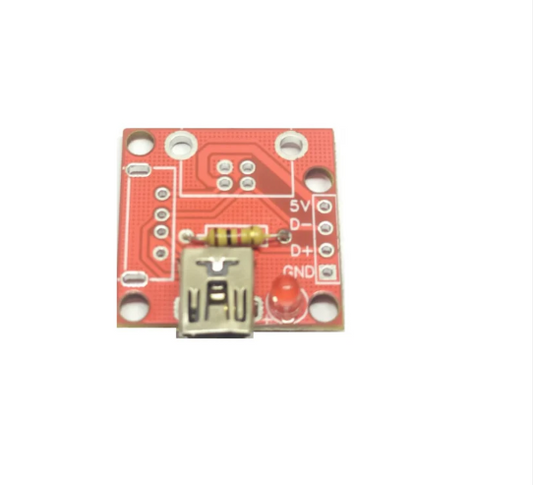 USB Mini B Breakout board USB FEMALE  MODULE