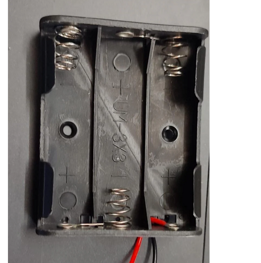 3 Cell AA battery Holder without cover
