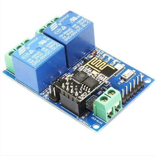 ESP01 2 channel WiFi Relay Module IOT