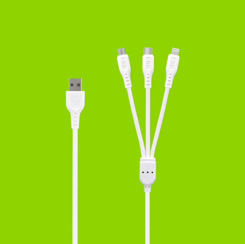 ERD MULTI USB CABLE PC-80 WHITE 3 IN 1