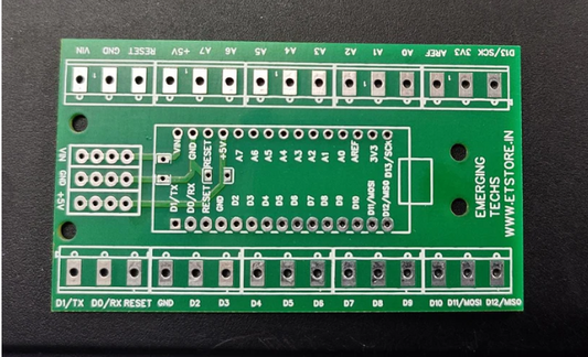 PCB FOR ARDUINONANO BREAKOUT BOARD 80x46mm