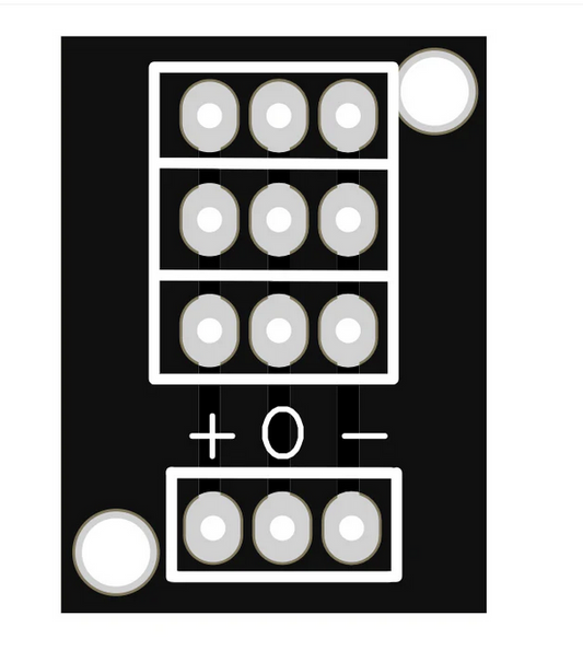 3 PIN SENSOR PCB BOARD