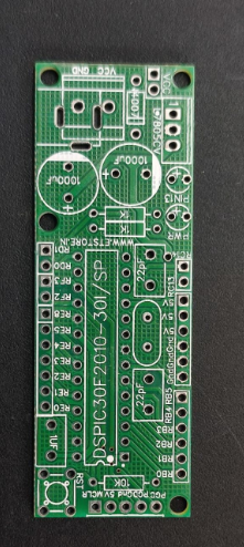 PCB FOR 28 PIN dsPIC30F2010 DEVELOPMENT BOARD