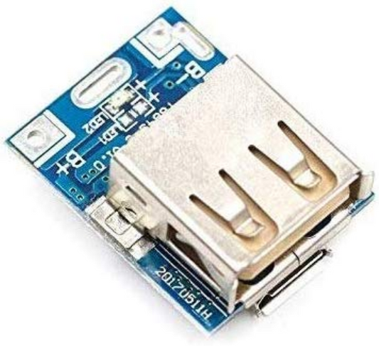 Powerbank Charging Module 5V Micro USB DIY  Circuit Board Step Up with LED Indicator