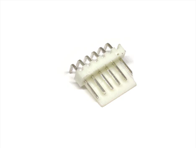 6 Pin Relimate Connector Male (90 degree) - 2.54mm Pitch