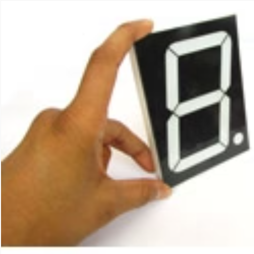 RED 4 Inch Seven Segment Display common anode