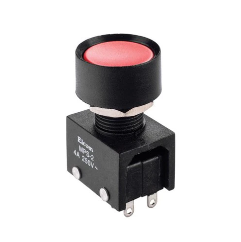 RED MPS-2 8 LEGS 4A PUSH BUTTON Switch Elcom MPS2