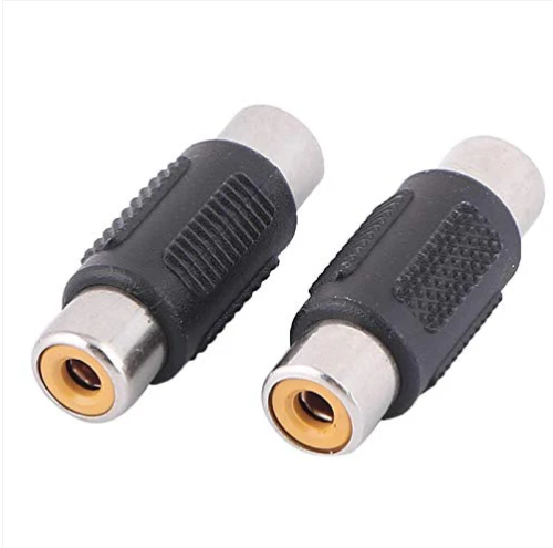 RCA Female Jack to RCA Female Jack Coupler Jointer