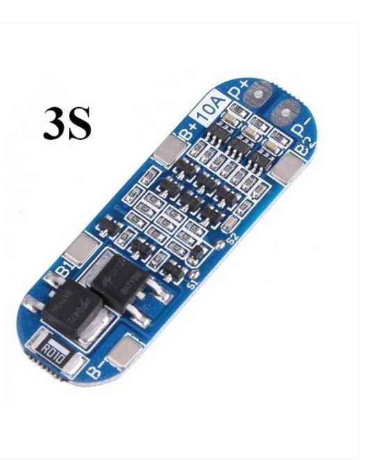3S 10A 12V 18650  BMS Charger Li-ion Lithium Battery Protection Board 11.1v IBAT10261