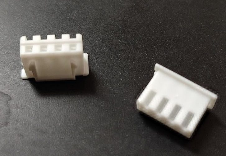 4 Pin JST 2.54mm Female without wire 2515 4p