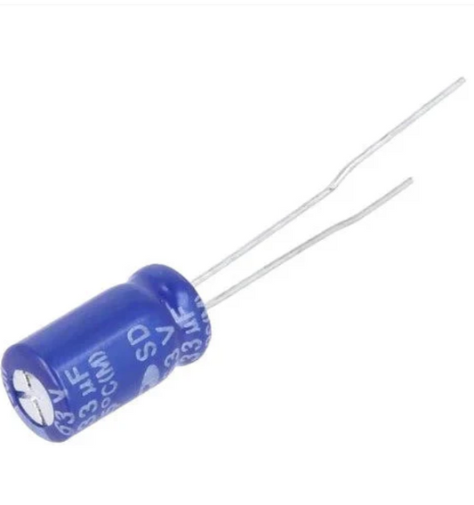4.7uF 63V SAMWHA Electrolytic Capacitor 85C