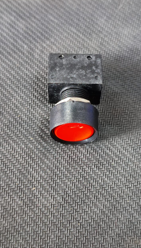 RED MPS-1 4A PUSH BUTTON Switch Elcom MPS1