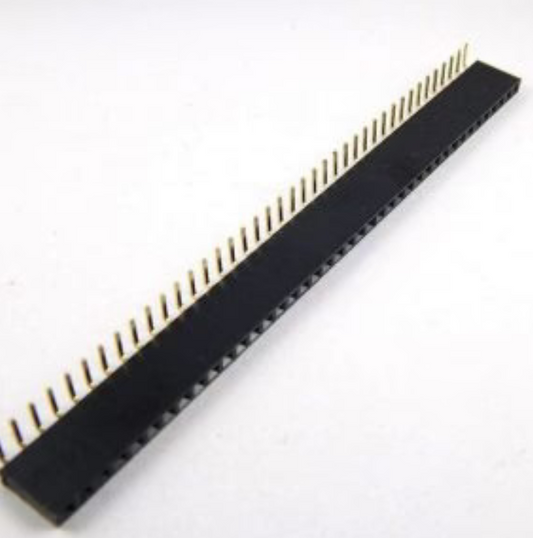 40pin FEMALE HEADER Right Angle 2.54mm 1x40P
