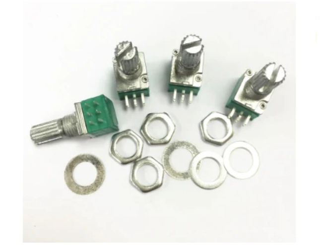 50k dual sealed potentiometer B50K 6pin shaft 15mm RESISTOR