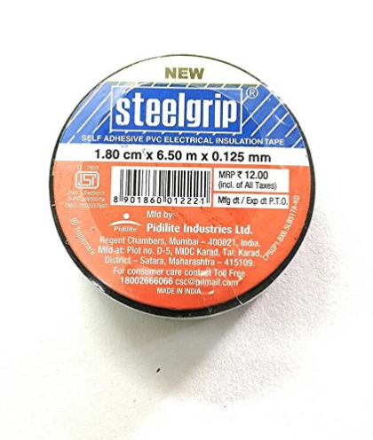 BLACK Insulation Tape STEELGRIP