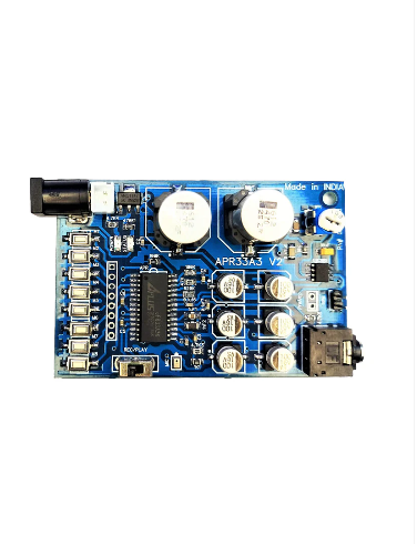 APR33A3 Based 8 Channel Voice Record & Audio Playback Board