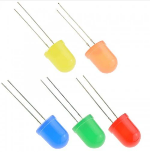 YELLOW 10MM LED ROUND Diffused