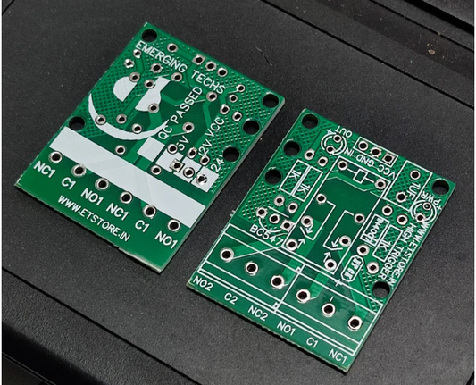 DPDT SIGNAL Relay Module PCB HIGH TRIGGER OEN