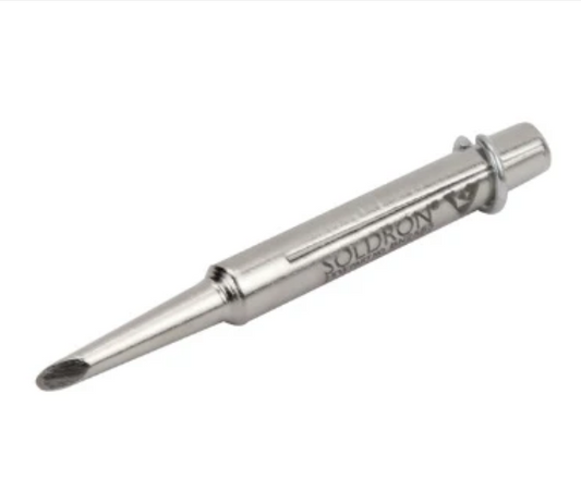 FLAT SOLDRON 25 watt BIT BN25S3  Nickel Plated 3mm Soldering Gun TIP 25w