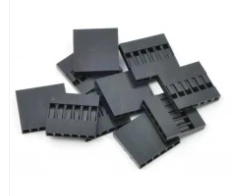 6 Pin 2.54mm Female Berg housing without wire jumper