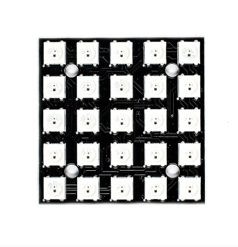 WS2812B 25 Bit LED 5050 RGB pixel Square Module 5*5