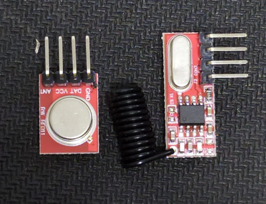 RF TRANSMITTER RECEIVER WIRELESS MODULE 433mhz