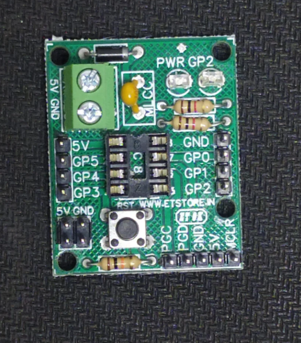 8 PIN PIC DEVELOPMENT BOARD PCB