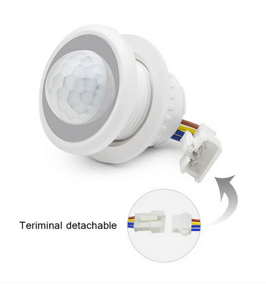AC 220V PIR Infrared Motion Sensor With Adjustable Light Sensitivity and Time Delay 40W