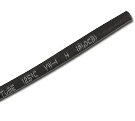 BLACK 10mm Heat Shrink Tube 1meter