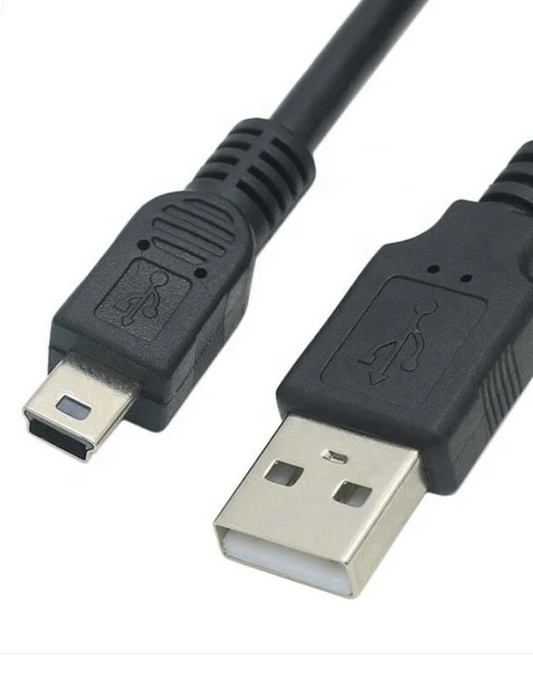 Cable for Nano USB 2.0 A to USB Mini B 1 METER