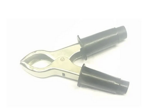 Crocodile Alligator Clip 80mm BLACK