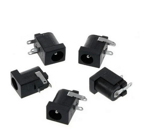 DC Jack Female DC-005 5.5×2.1mm Socket pcb mount