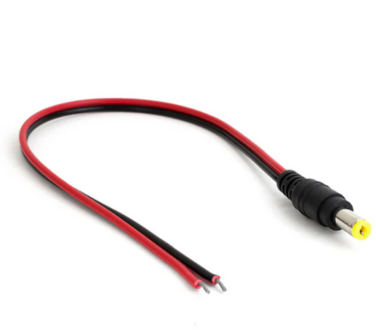 DC jack Male Barrel Connector Male Plug DC Connector with cable